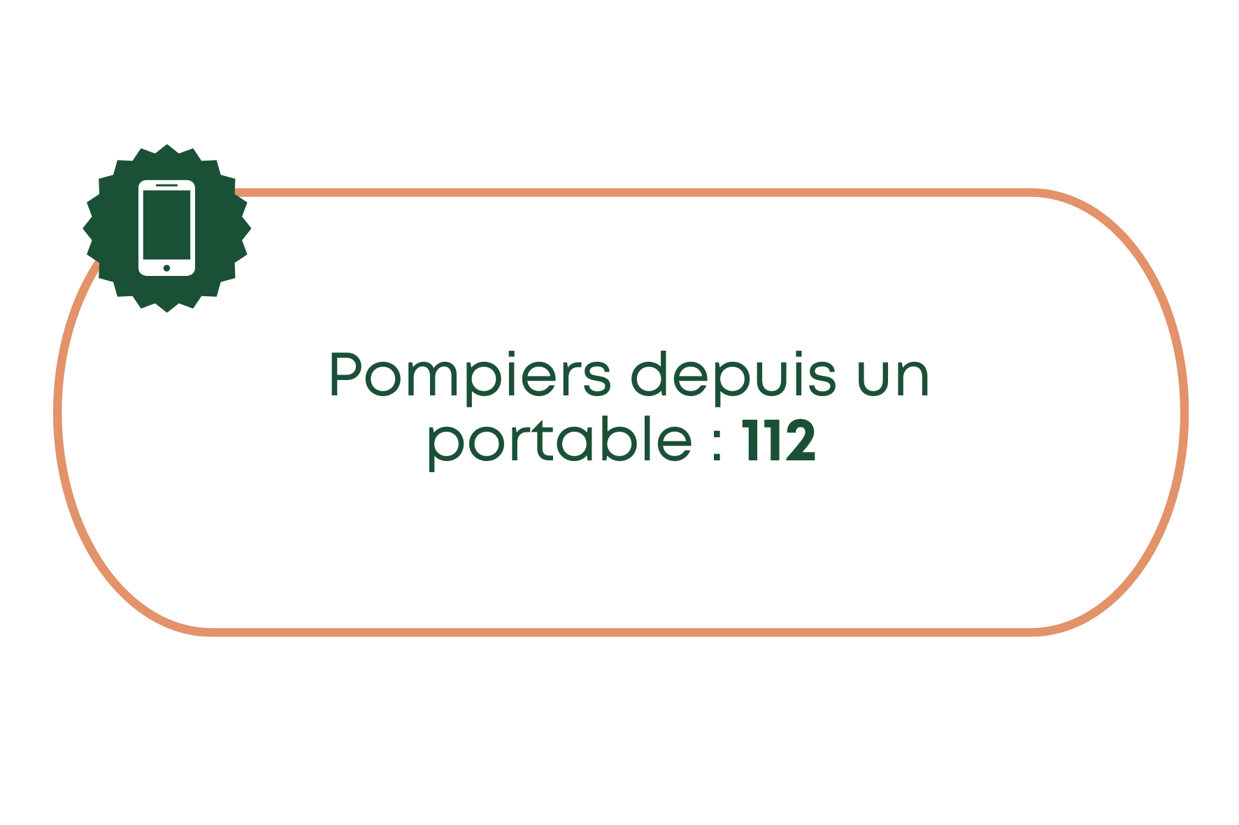 _Pompiers depuis un portable  112