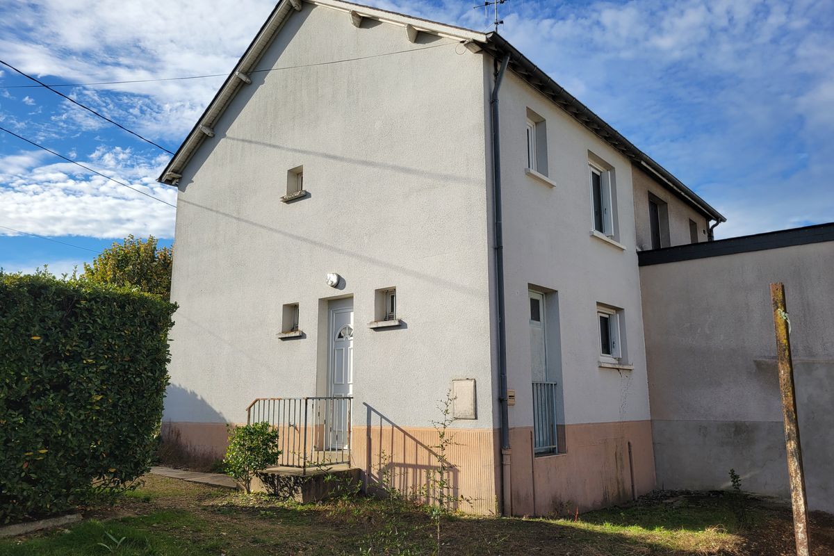À VENDRE : LE LUDE MAISON T3 DE 61 M²