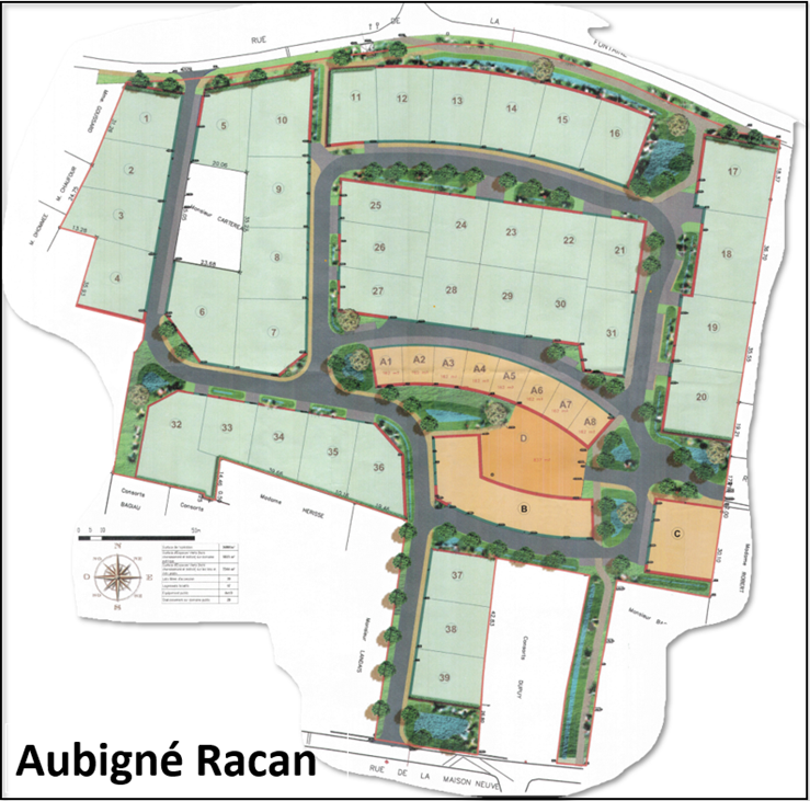 Terrains AUBIGNE RACAN