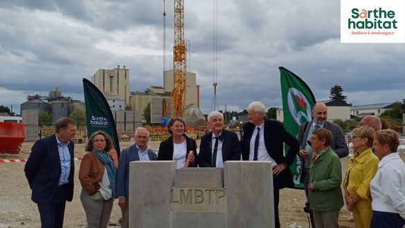 pose de première pierre Champagné