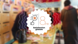 Enquête de satisfaction 2025 - chiffre 8/10