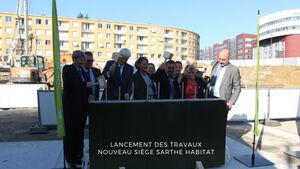 lancement travaux nouveau siège