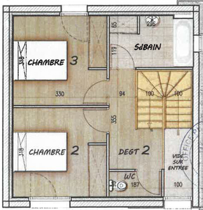 T4 Mulsanne_plan etage