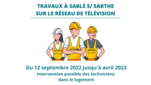 Travaux TV Sablé sur Sarthe