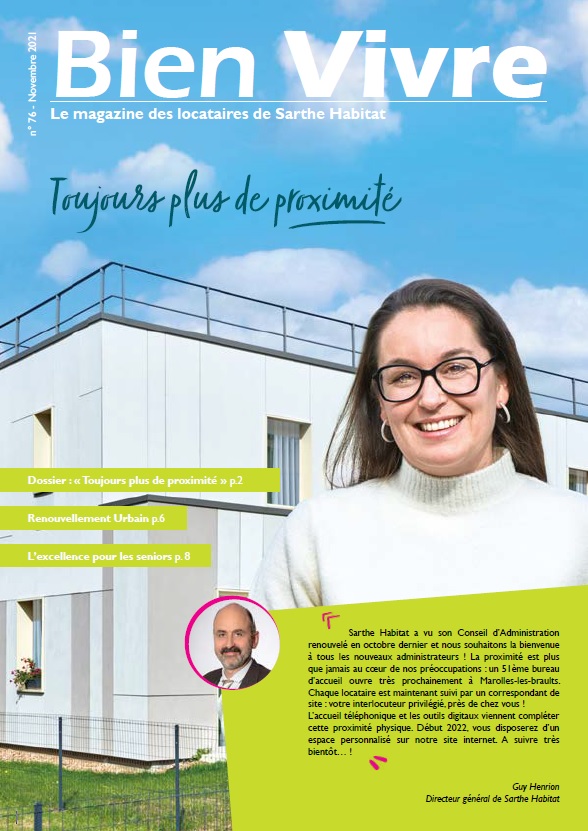 Vignette magazine des locataires|Bien Vivre#76
