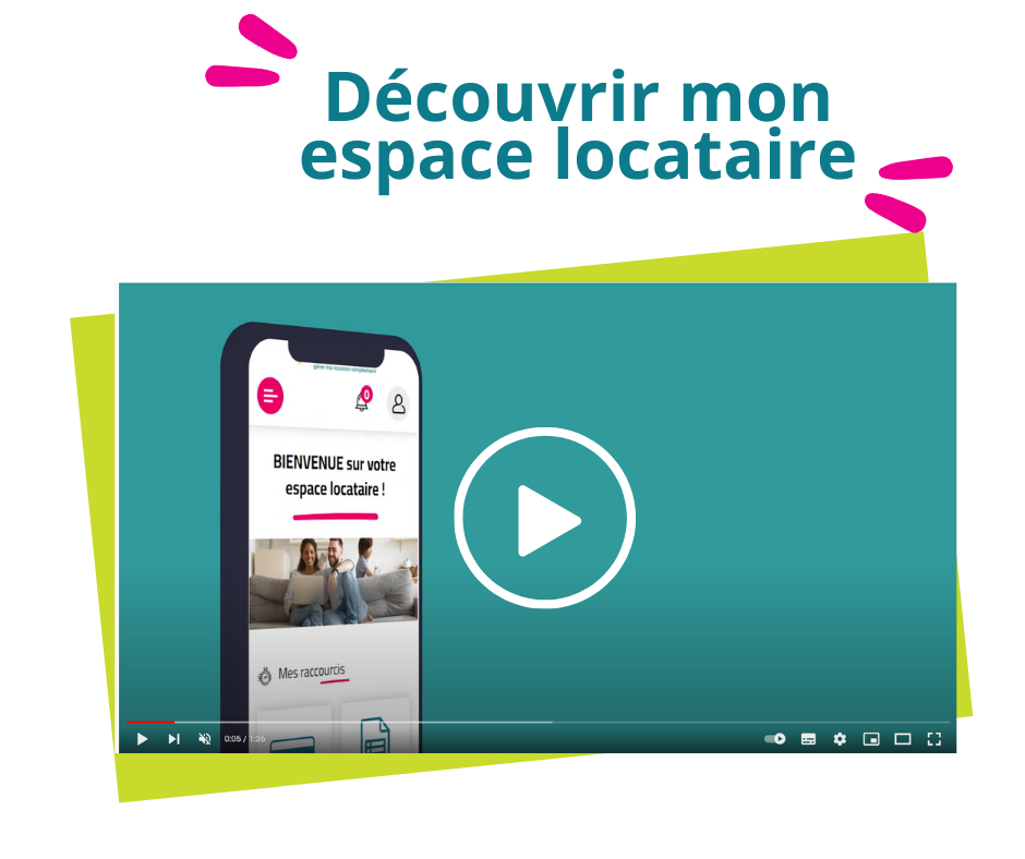 Vignette vidéo : Découvrir mon espace locataire